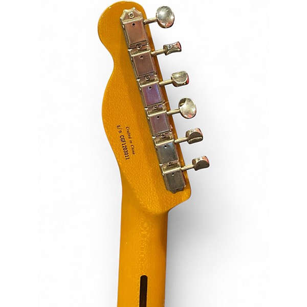 Used Fender Modern Player Telecaster Plus Honey Burst Solid Body Electric Guitar