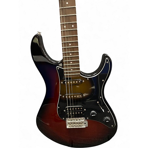 Used Yamaha PAC012 DLX Vintage Sunburst Solid Body Electric Guitar