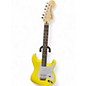 Used Fender Tom Delonge Signature Stratocaster Graffiti Yellow Solid Body Electric Guitar thumbnail