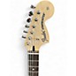 Used Fender Tom Delonge Signature Stratocaster Graffiti Yellow Solid Body Electric Guitar