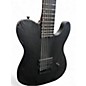 Used ESP LTD TE1007 BARITONE Black Baritone Guitars