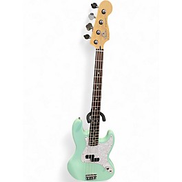 Used Fender Mark Hoppus Signature Jazz Bass Seafoam Green Electric Bass Guitar
