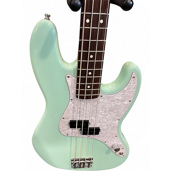 Used Fender Mark Hoppus Signature Jazz Bass Seafoam Green Electric Bass Guitar