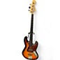 Used Squier Classic Vibe 60s Jazz Bass Fretless 3 Tone Sunburst Electric Bass Guitar thumbnail