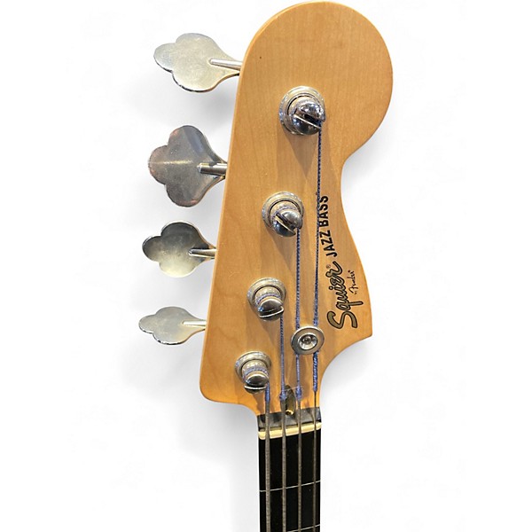 Used Squier Classic Vibe 60s Jazz Bass Fretless 3 Tone Sunburst Electric Bass Guitar