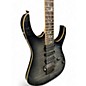Used Ibanez J Custom RG8570Z Black Solid Body Electric Guitar
