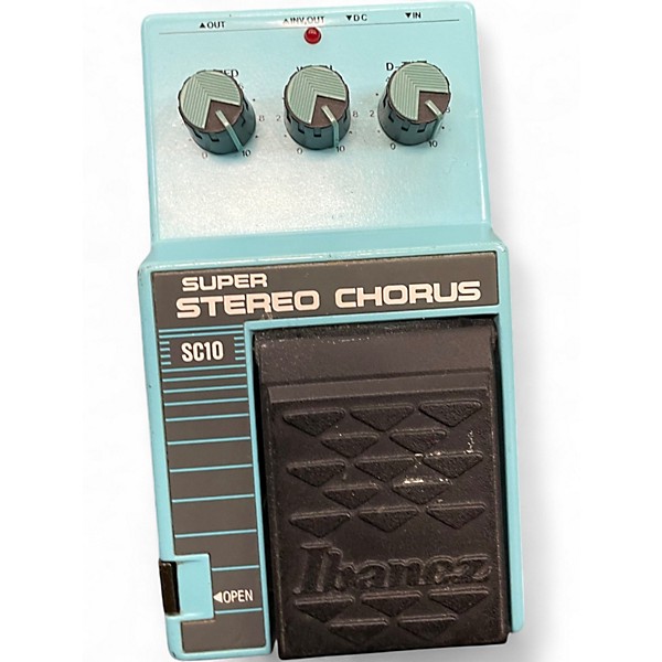 Used Ibanez SC10 STEREO CHORUS Effect Pedal