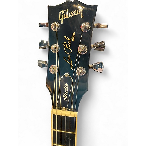 Used 2022 Gibson Les Paul Studio Figured  Lemonburst Solid Body Electric Guitar