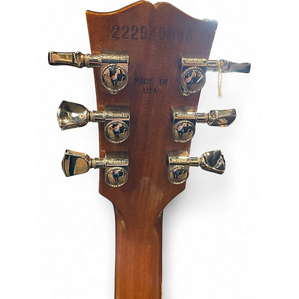 Used 2022 Gibson Les Paul Studio Figured  Lemonburst Solid Body Electric Guitar