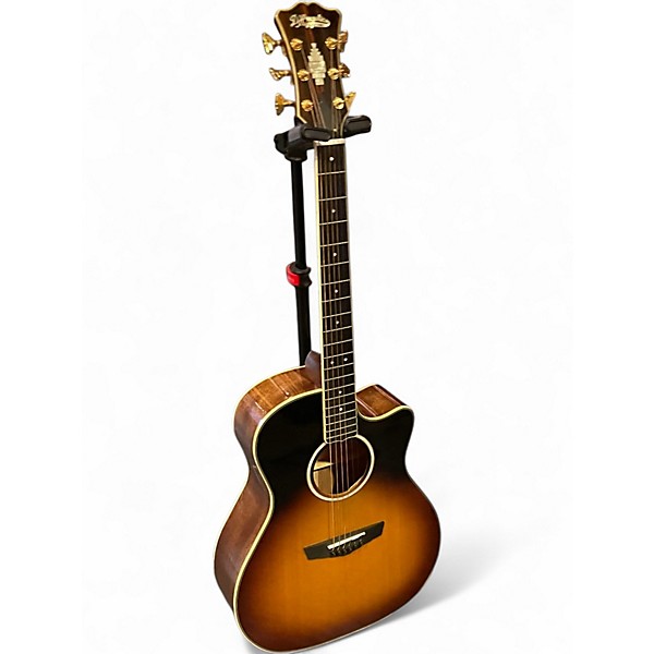Used D'Angelico EXCEL GRAMERCY Vintage Sunburst Acoustic Electric Guitar