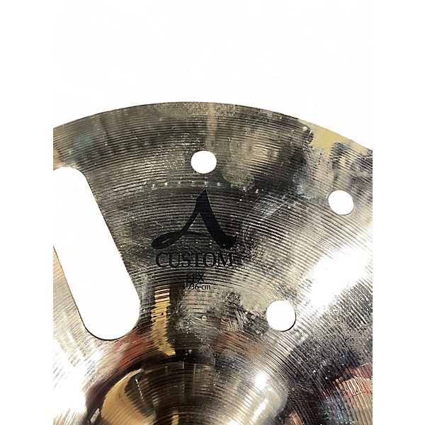 Used Zildjian 14in A Custom EFX Crash Cymbal