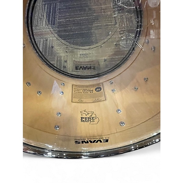 Used 2020s DW 4 Piece SSC Collector's Series Nickle Sparkle Glass Drum Kit