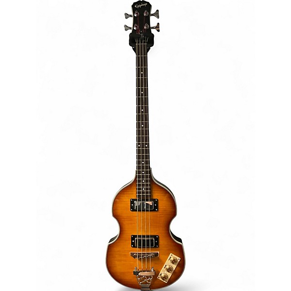 Used Epiphone VIOLA BASS VINTAGE SUNBURST Electric Bass Guitar