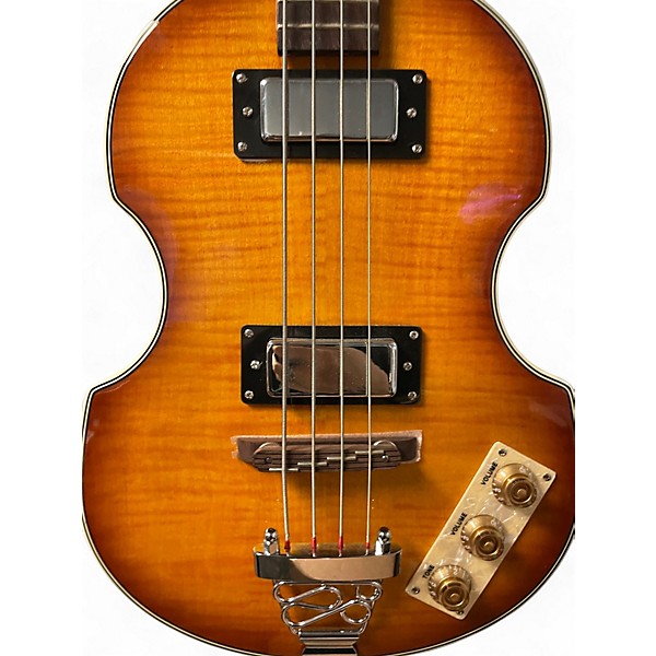 Used Epiphone VIOLA BASS VINTAGE SUNBURST Electric Bass Guitar