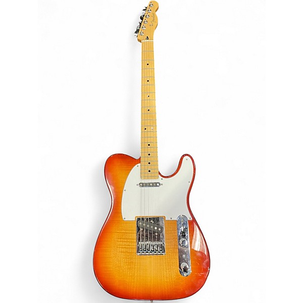 Used Fender Player Plus Telecaster Plus Top Sienna Sunburst Solid Body Electric Guitar