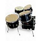 Used SPL 5 Piece Kicker Black Drum Kit