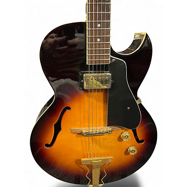Used Epiphone Zephy Regent VS Sunburst Hollow Body Electric Guitar