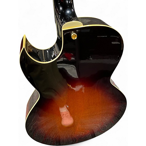 Used Epiphone Zephy Regent VS Sunburst Hollow Body Electric Guitar