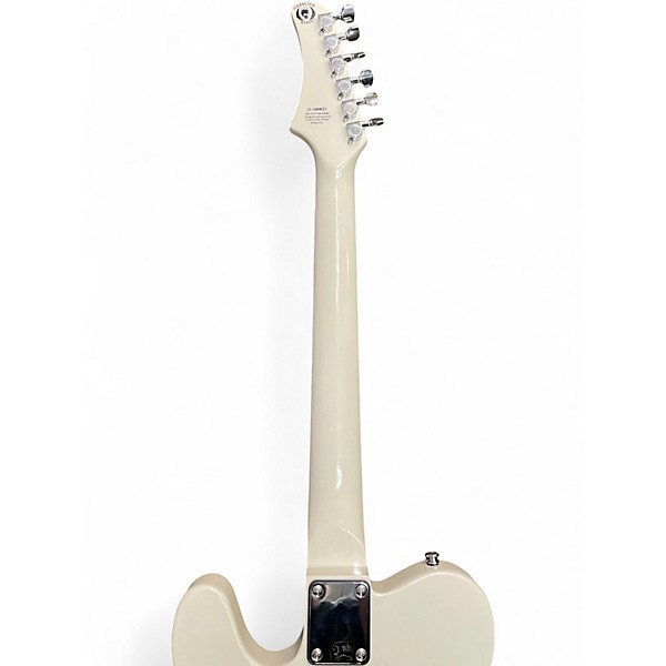 Used HardLuck Kings SOUTHERN BELLE WHITE Solid Body Electric Guitar