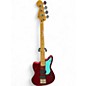 Used Fender Pawn Shop Reverse Jaguar Bass Candy Apple Red Electric Bass Guitar thumbnail