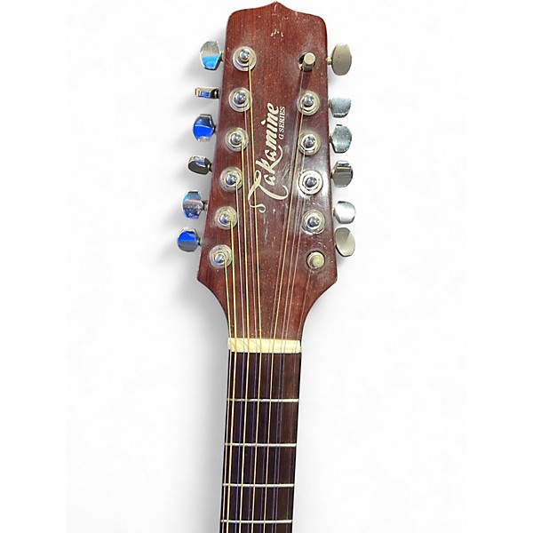 Used Takamine EG355C Natural 12 String Acoustic Guitar