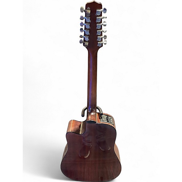 Used Takamine EG355C Natural 12 String Acoustic Guitar