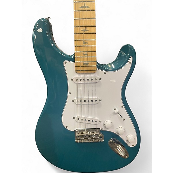 Used PRS SE Silver Sky Nylon Blue Solid Body Electric Guitar