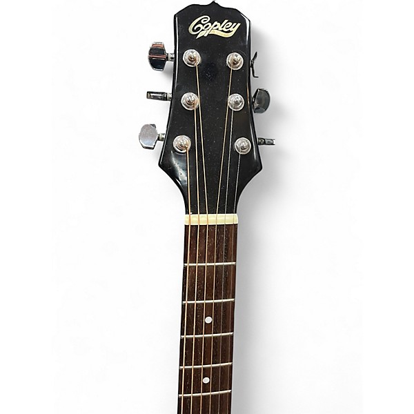 Used Copley Slimline Natural Acoustic Electric Guitar