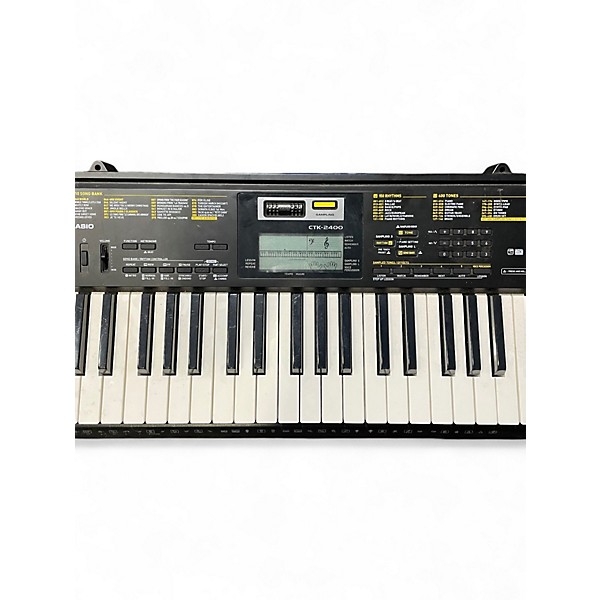 Used Casio CTK2400 61-Key Portable Keyboard