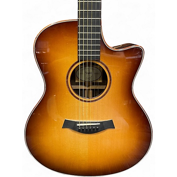 Used Taylor GS Custom 2 Tone Sunburst Acoustic Electric Guitar