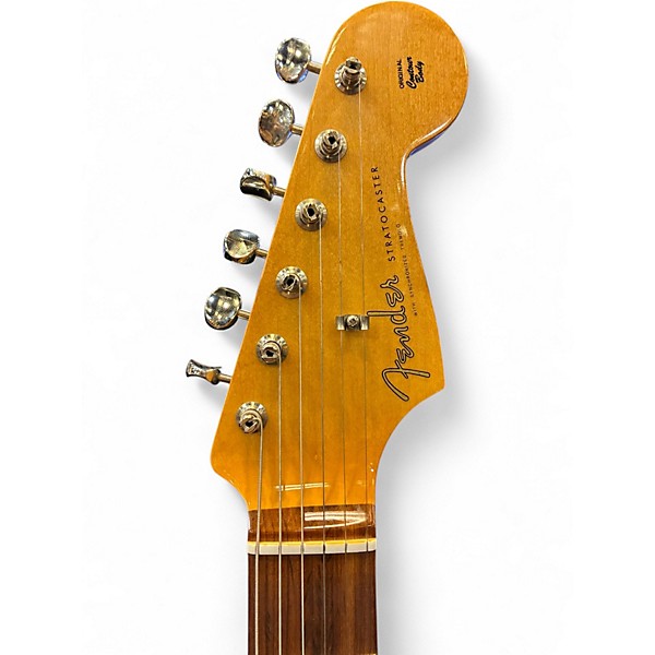 Used 2023 Fender Vintera 60s Stratocaster 3 Tone Sunburst Solid Body Electric Guitar