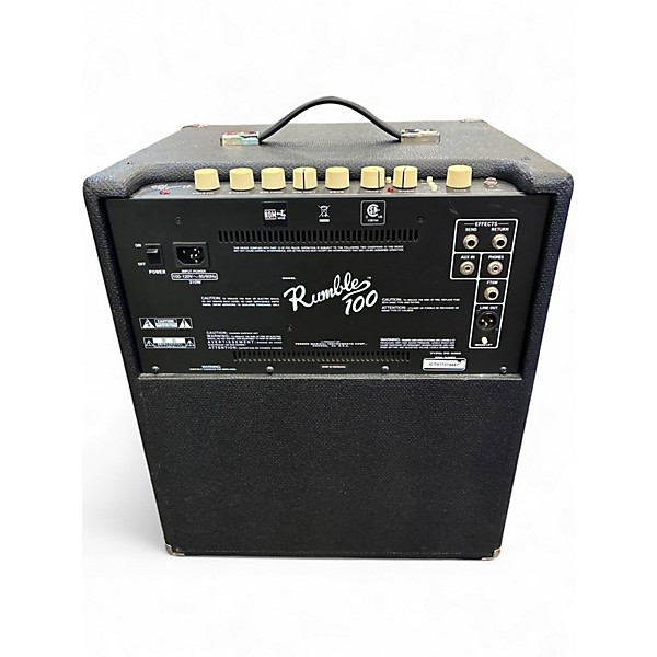 Used Fender Rumble 100 1x15 100W Bass Combo Amp