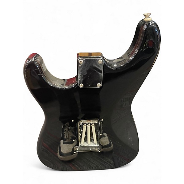 Used Fender Standard Stratocaster Black Solid Body Electric Guitar