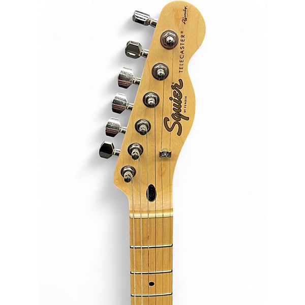 Used Squier Affinity Telecaster Black Solid Body Electric Guitar