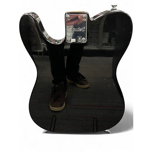 Used Squier Affinity Telecaster Black Solid Body Electric Guitar