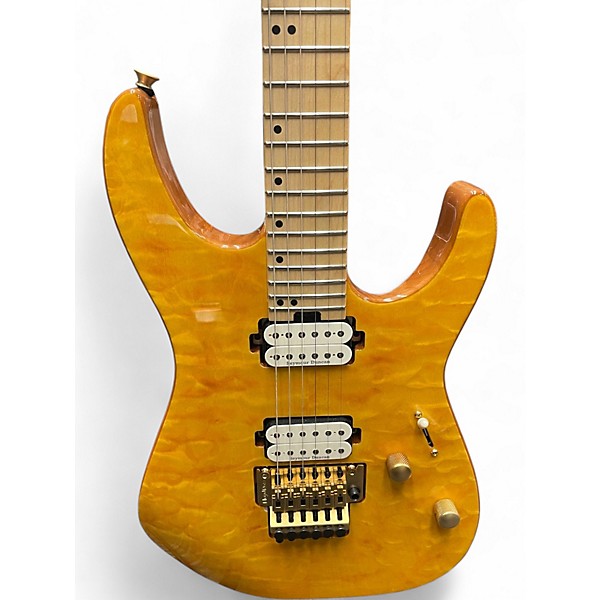 Used Charvel Promo DK24 Dark Amber Solid Body Electric Guitar