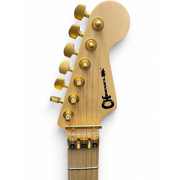 Used Charvel Promo DK24 Dark Amber Solid Body Electric Guitar