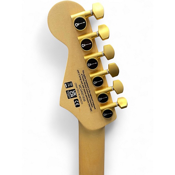 Used Charvel Promo DK24 Dark Amber Solid Body Electric Guitar