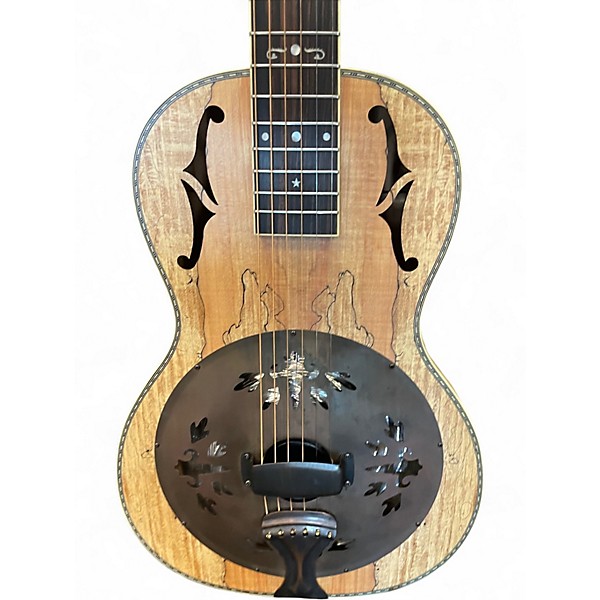 Used Washburn R360 Spalted Maple Acoustic Guitar