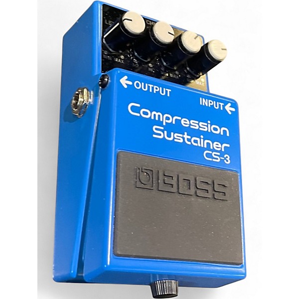 Used BOSS CS3 Compressor Sustainer Effect Pedal