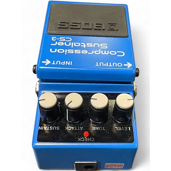 Used BOSS CS3 Compressor Sustainer Effect Pedal