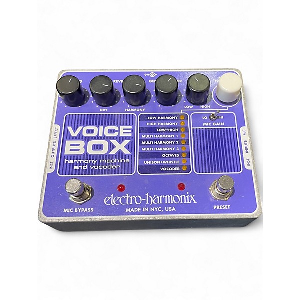 Used Electro-Harmonix Voicebox Vocal Harmony Vocoder Vocal Processor