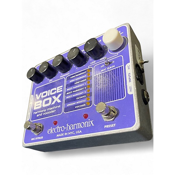 Used Electro-Harmonix Voicebox Vocal Harmony Vocoder Vocal Processor