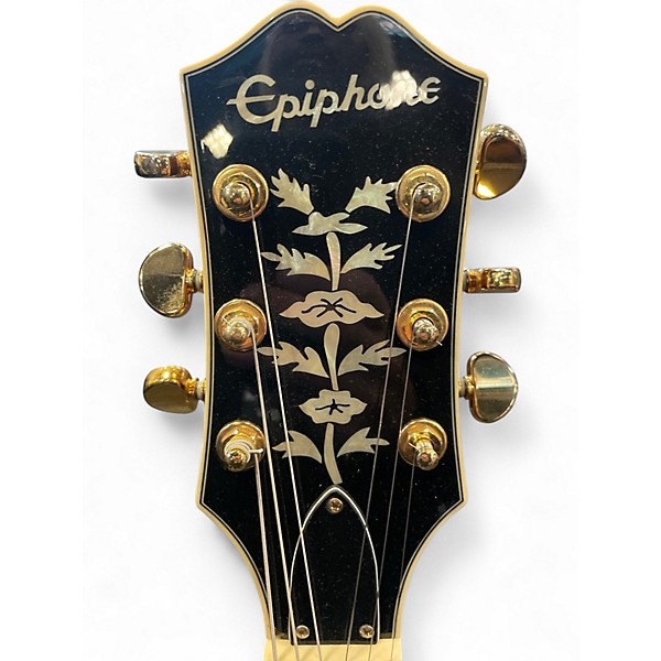 Used Epiphone 50th Anniversary 1962 Sheraton 2 Tone Sunburst Hollow Body Electric Guitar