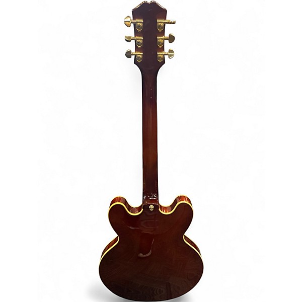 Used Epiphone 50th Anniversary 1962 Sheraton 2 Tone Sunburst Hollow Body Electric Guitar