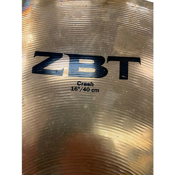 Used Zildjian 16in ZBT Crash Cymbal