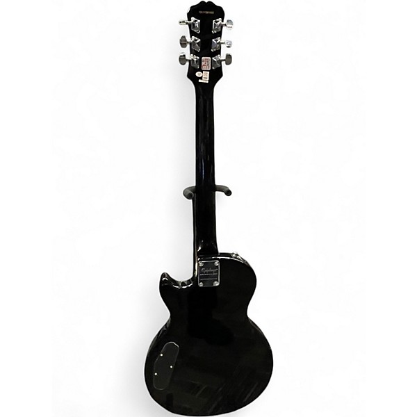 Used 2010s Epiphone Les Paul Special II Black Solid Body Electric Guitar