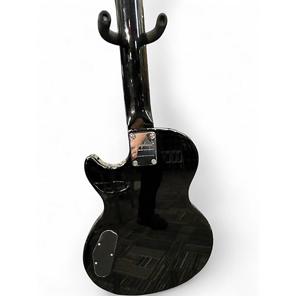 Used 2010s Epiphone Les Paul Special II Black Solid Body Electric Guitar