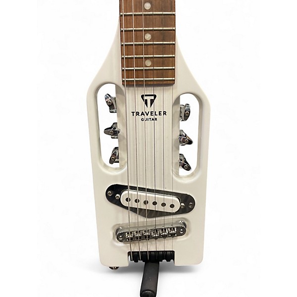 Used Traveler Guitar Ultra Light WHITE Acoustic Guitar