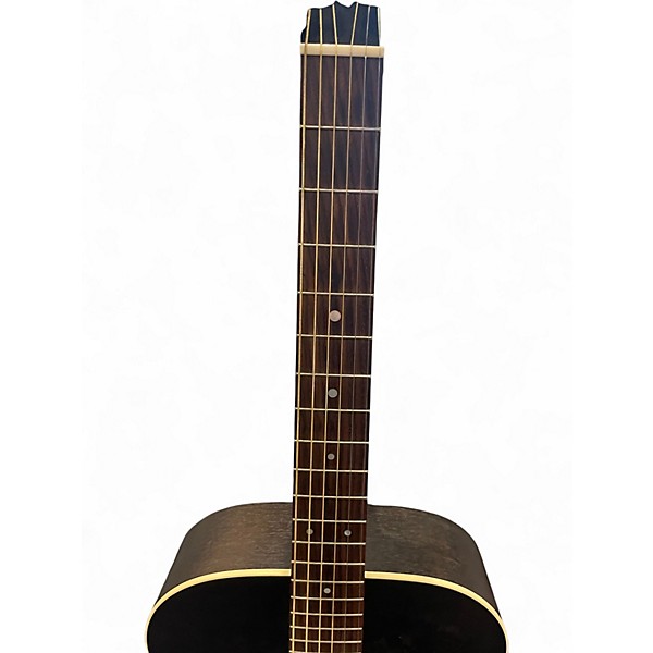 Used Martin OOO-17E Black Acoustic Electric Guitar